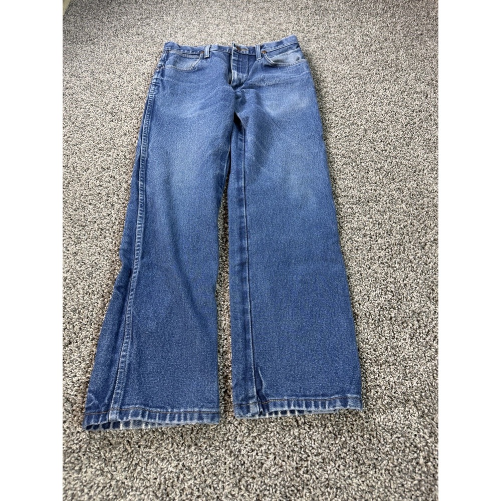 Wrangler 13MWZ Cowboy Cut Original Fit Jeans Men's Size 30x30 Blue Western